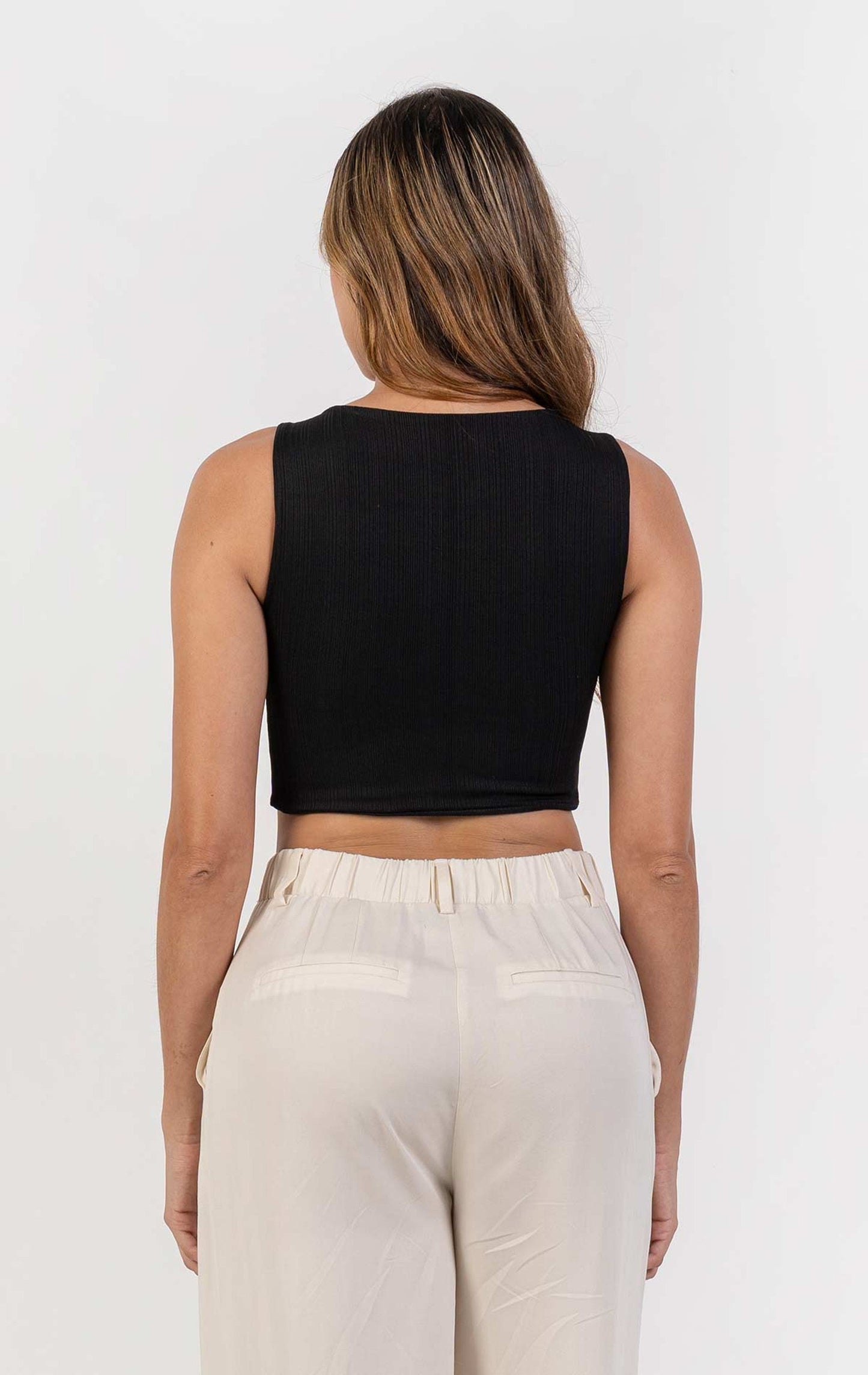 Crop top Lia RIB