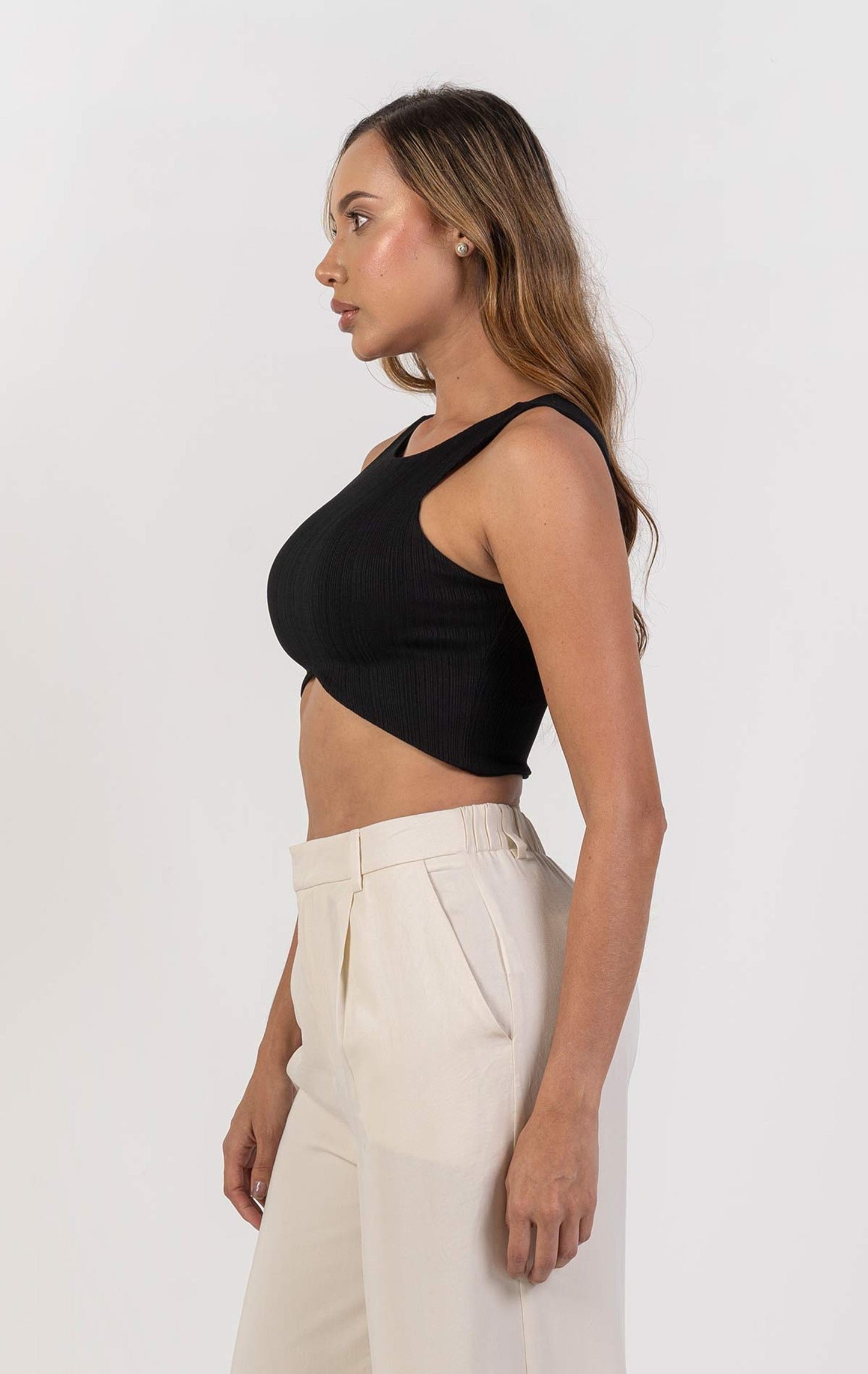 Crop top Lia RIB
