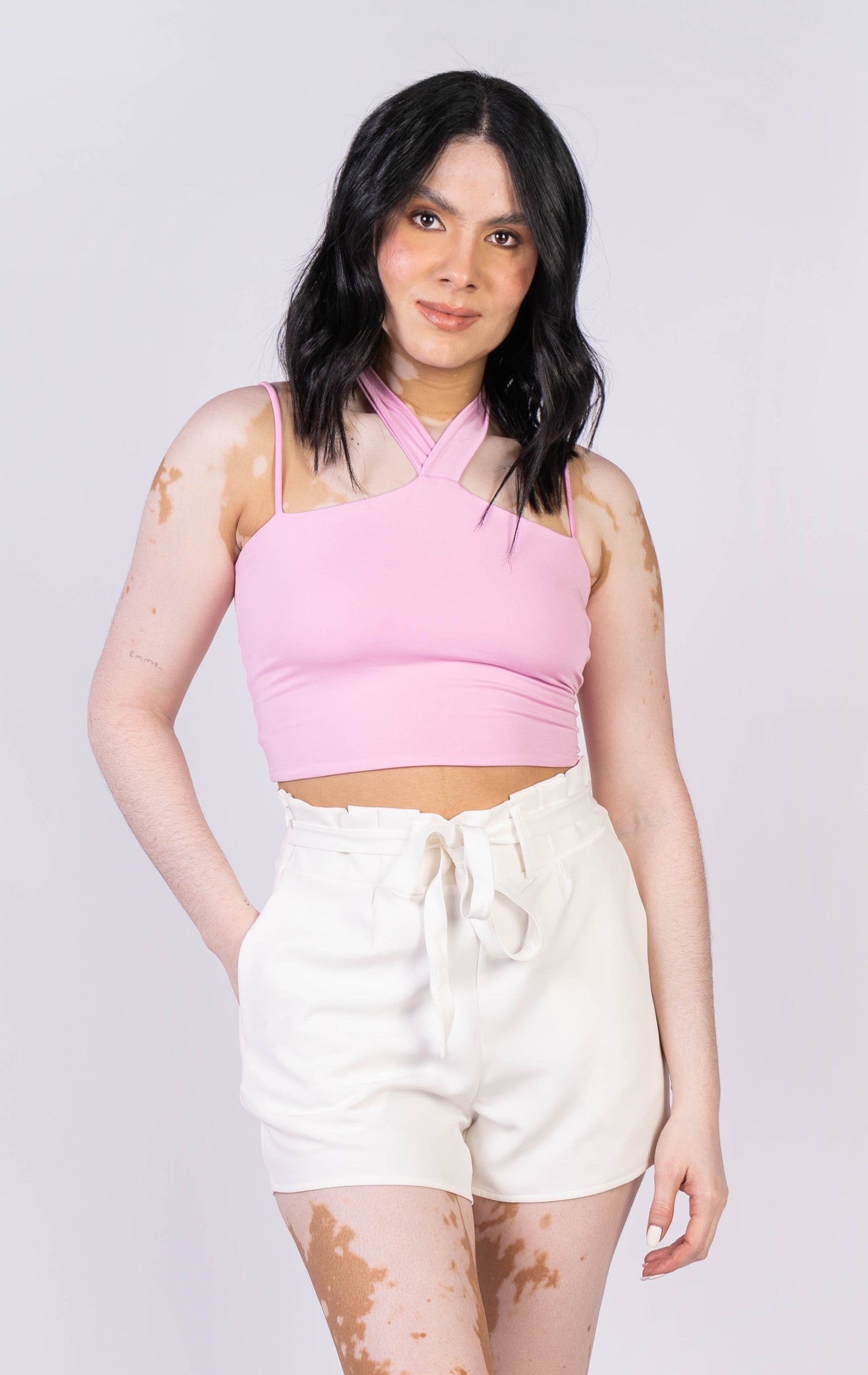 Crop Top Celeste