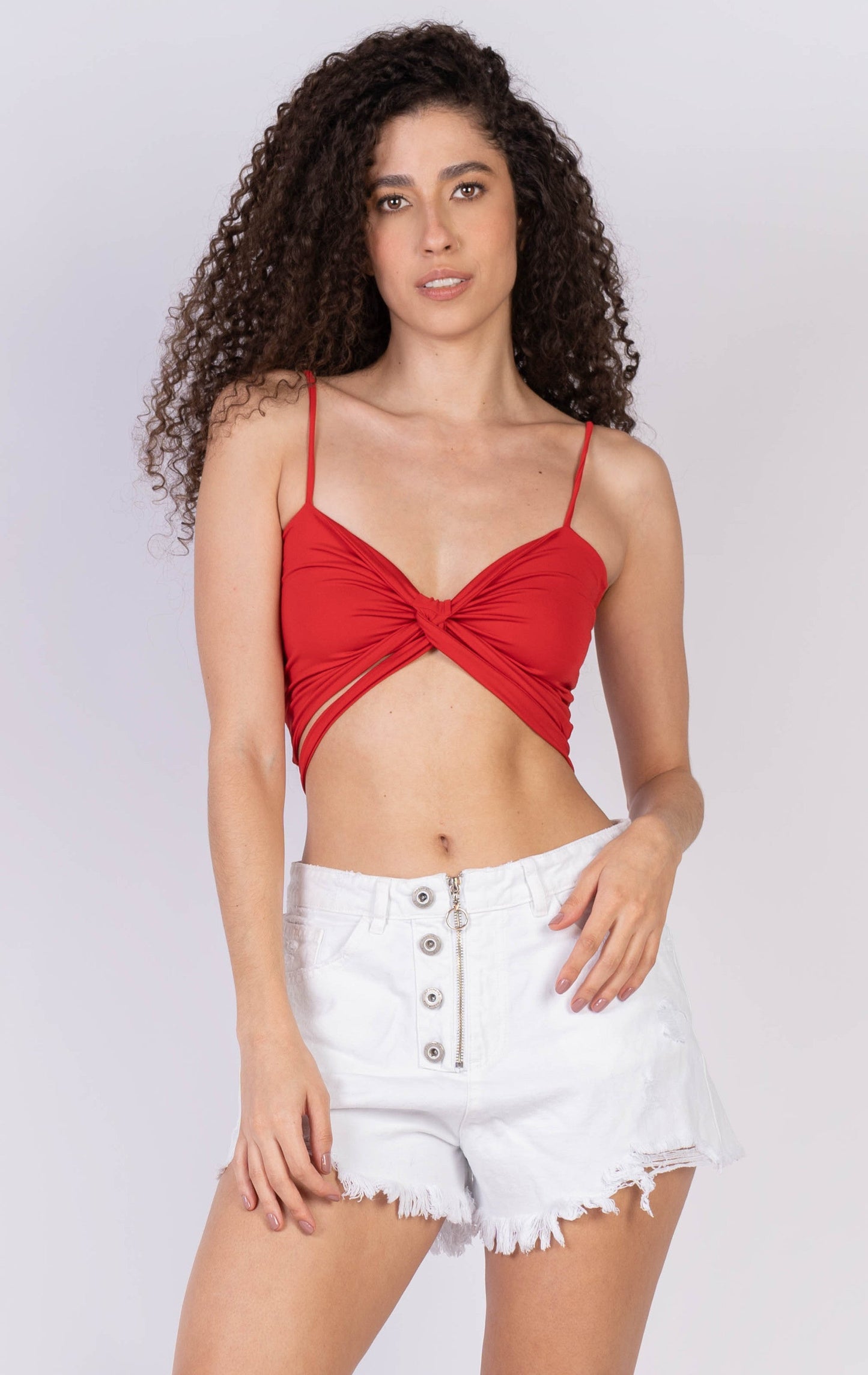 Crop Top Celeste