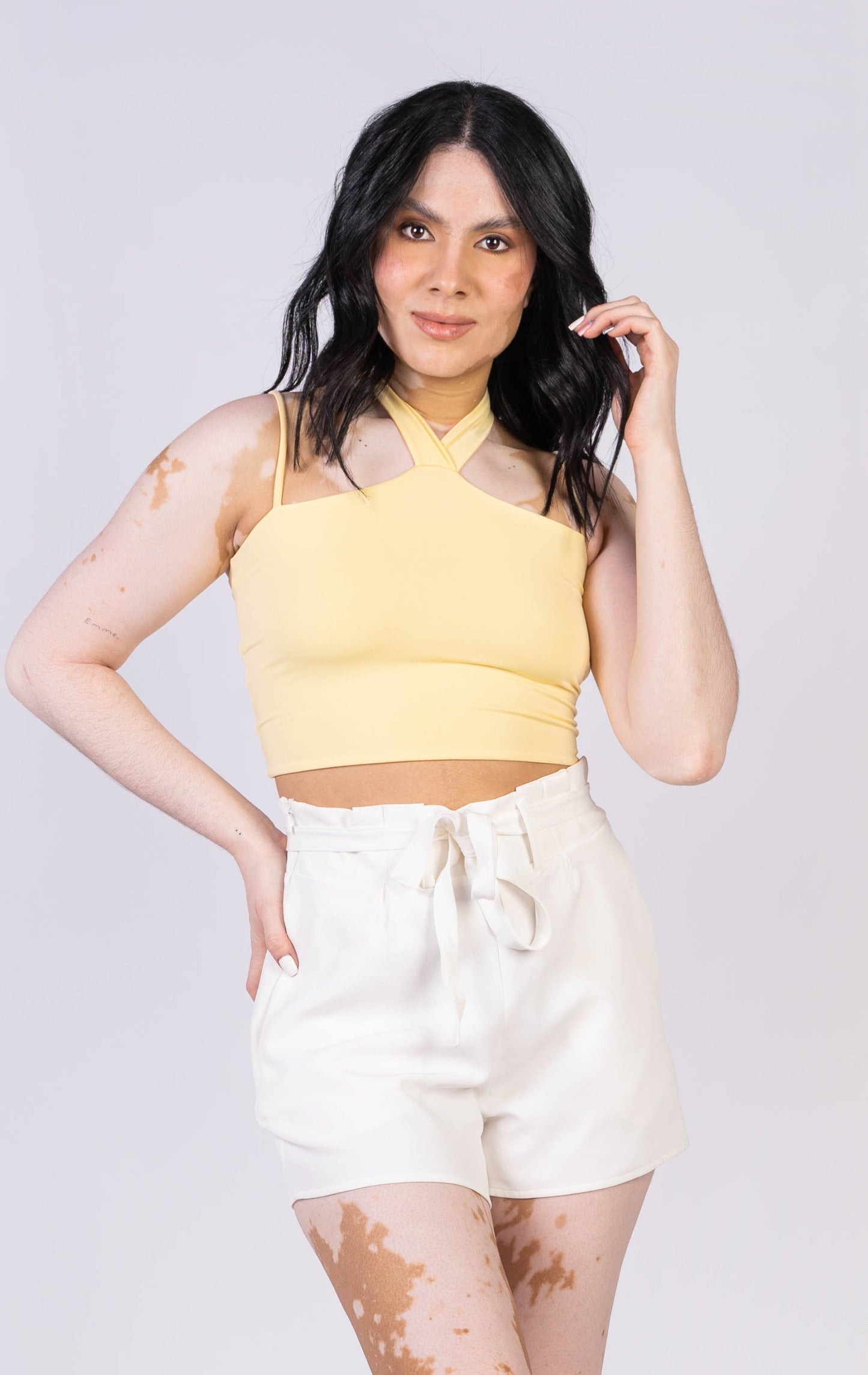 Crop Top Celeste