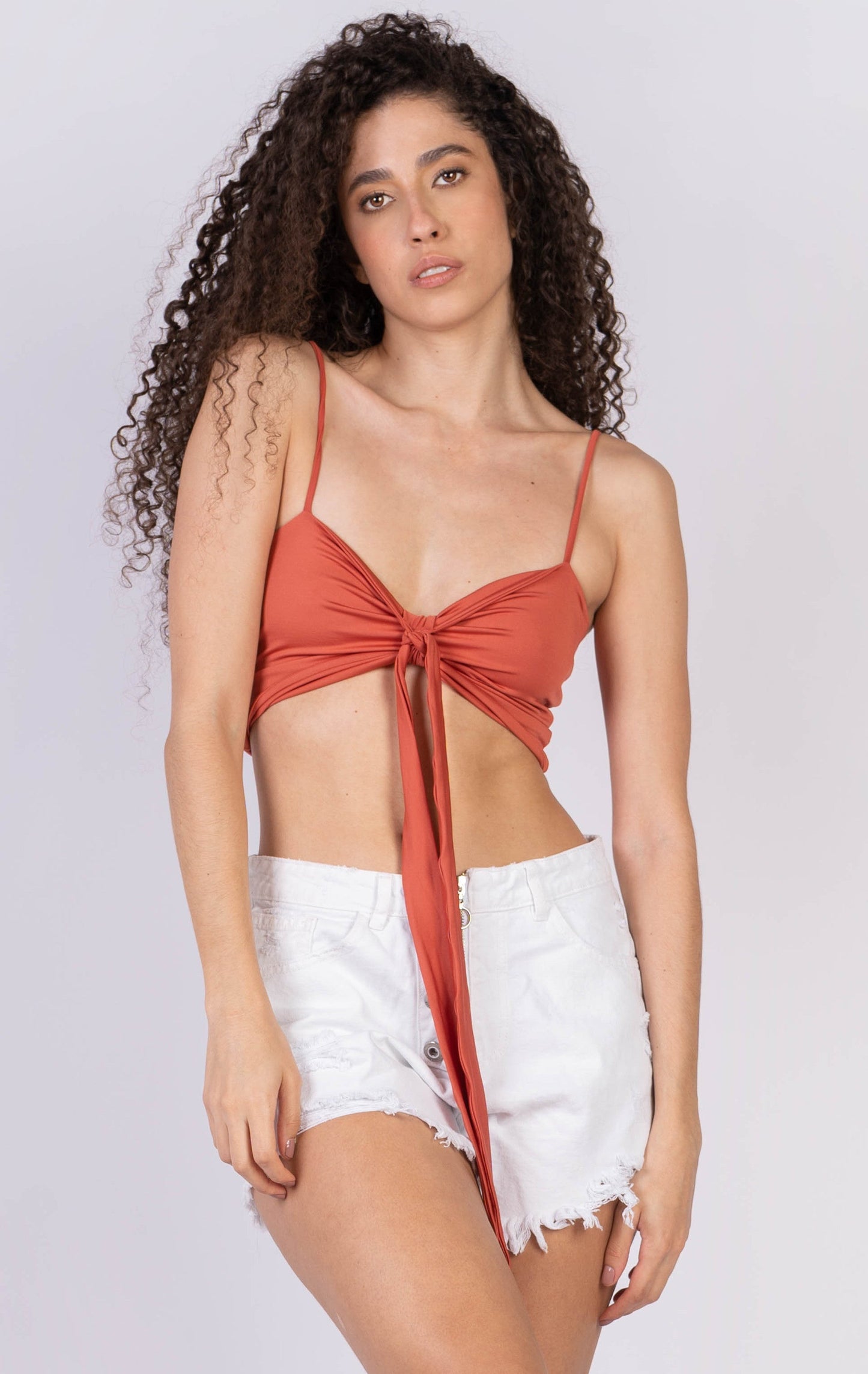 Crop Top Celeste