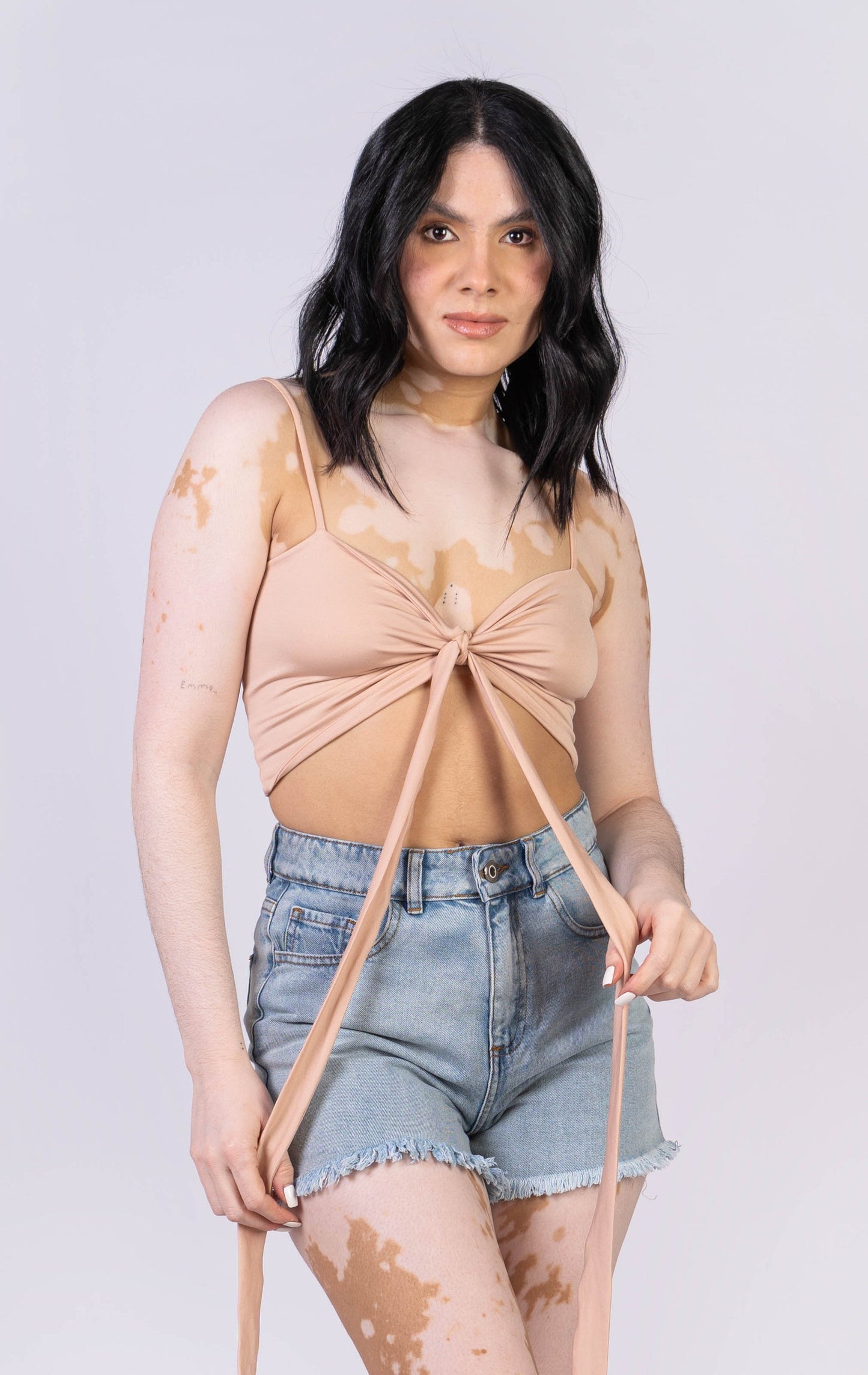 Crop Top Celeste