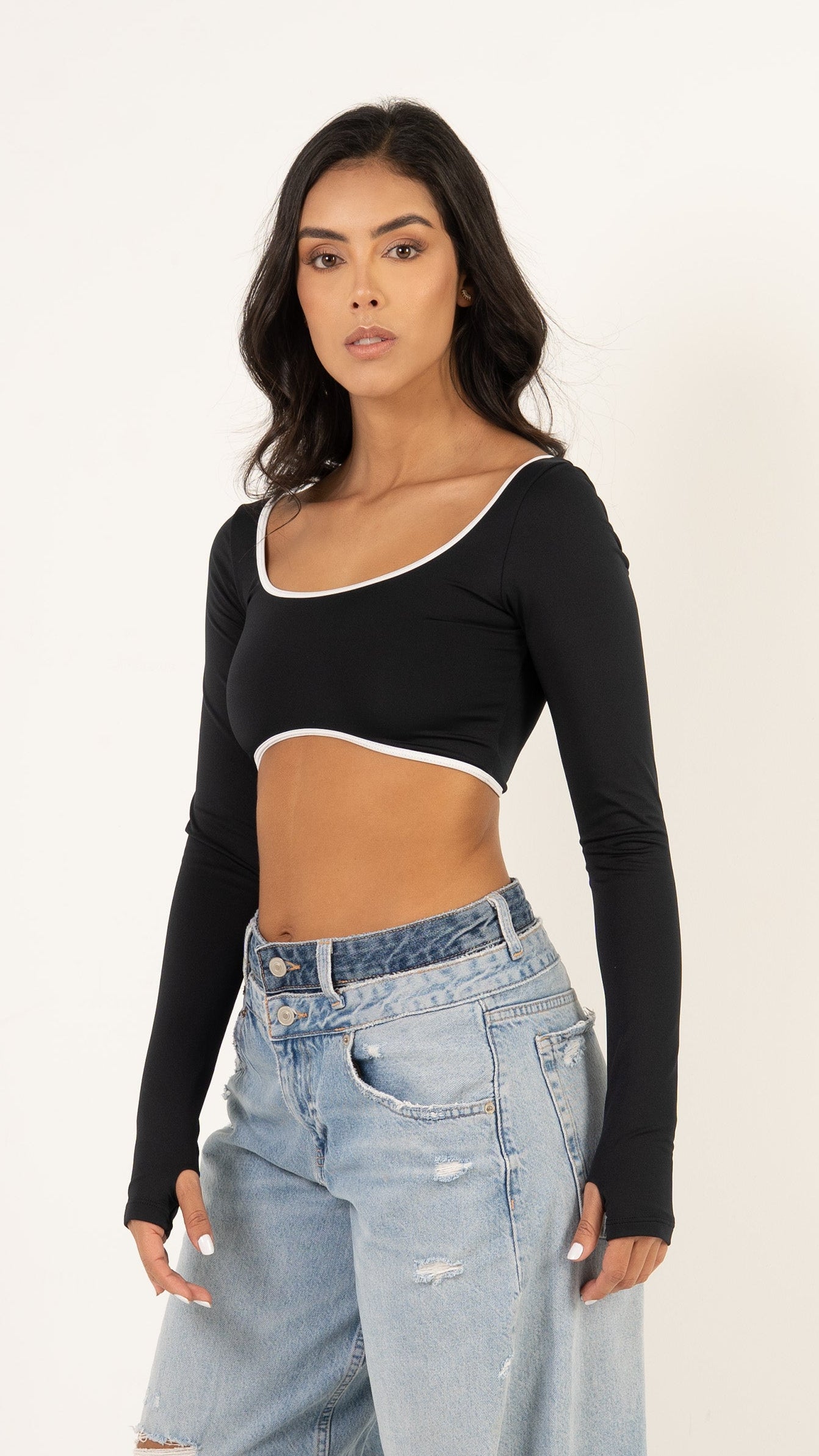 Crop top Monserrat