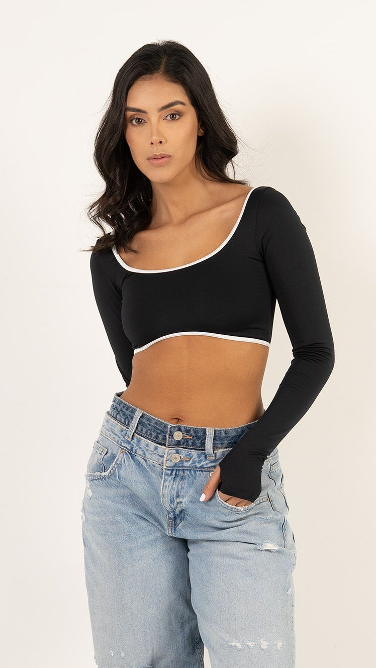 Crop top Monserrat