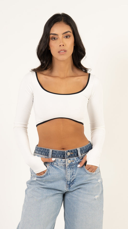 Crop top Monserrat